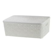 Korpa cipkasta 39x27x14cm sa poklopcem ( 18582 )