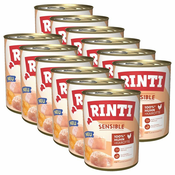 RINTI SENSIBLE piščanec & korenje v konzervi 12 x 800 g