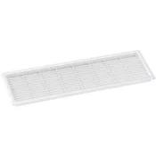 Prezračevalna rešetka 171x42mm bela
