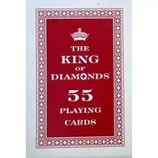 The king of diamonds karte za remi 55 kart - Trefl