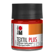 Marabu Boja za tekstil Textil plus 50ml, Svetlocrvena