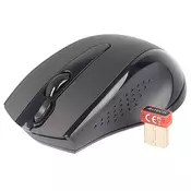 EMAVO Miška V-Track G9-500F-1 Črna RF Nano