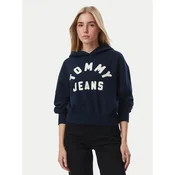 Tommy Jeans Jopa Arch DW0DW23455 Mornarsko modra Oversize