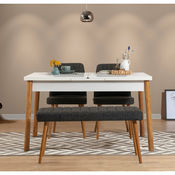 Woody Fashion Komplet mize in stolov (4 kosi)