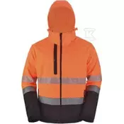 slomart Softshell jakna HI-VI (fluo) oranžna L