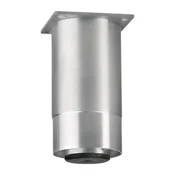 Pohištvena noga o 60 mm dolžina 120 mm alu mat brušen/sijaj