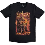 Slayer Goat Skull Black M Majica