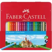 Drvene bojice Vitez metalna kutija 1/24 Faber Castell
