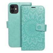 OEM Torbica MEZZO Book za iPhone 11, mandala, zelena