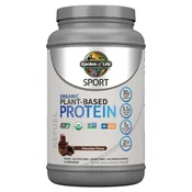 Garden of Life - Športno ekološko rastlinsko beljakovinsko dopolnilo, čokolada - 840g