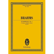 BRAHMS:SYMPHONY NO.1 OP.68 C-MOLL, STUDY SCORE