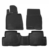Rubber Car Mats Mitsubishi Pajero IV. 2006-2018 (3 doors)