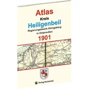 Atlas Kreis Heiligenbeil - Regierungsbezirk Königsberg 1901