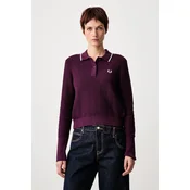 Fred Perry pulover ženski bombažen