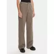 G-Star Raw Hlače iz tkanine Deck 2.0 D26432-E078 Zelena Wide Leg
