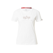 ALPHA INDUSTRIES Majica Crystal, bela