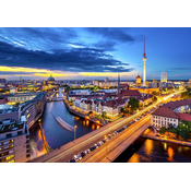 Enjoy - Puzzle Berlin Cityscape ponoči - 1 000 kosov