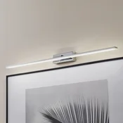 MCJ LED stenska svetilka Miroir 80 cm krom 4000K - Kopalnica - Sodobni - krom, matirana bela - Kovina