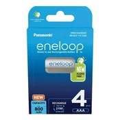 PANASONIC ENELOOP AAA baterija, punjiva, 4 komada/pakiranje