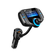 Auto FM transmiter LCD bluetooth 12-24V 2x USB Quick Charge 3.0
