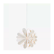 Markslöjd 705944 - Božična dekoracija MARAVILLA 1xE14/25W/230V pr. 45 cm bela