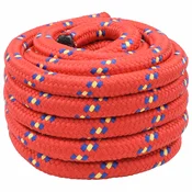 vidaXL Večnamenska uporabna vrv 30 mm 10 m Rdeča PP