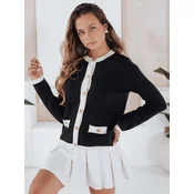 Ženski pulover CHICLINE črne barve