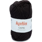 Katia Capri 82190 Black Brown Pletilna preja