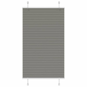 Plisirana roleta antracit 70x150 cm širina tkanine 69,4 cm