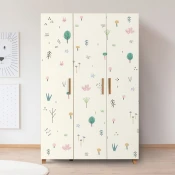 Hanah home Ormar 120x189x48cm Bež-bijela