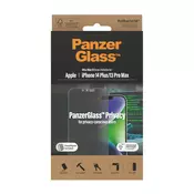 shumee Kaljeno steklo za iPhone 14 Plus PanzerGlass Privacy Antibacterial