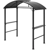 Homestar Paviljon za žar 233x110x235 cm Temno siva