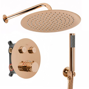 Komplet za tuširanje za vgradnjo Rea Lungo Diamond Copper + BOX