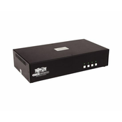 Tripp Lite 4-Port Dual-Monitor Secure KVM Switch, HDMI - 4K, NIAP PP3.0, Audio, CAC, TAA