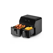 Ufesa AirFryer Storm, Bezuljna, Dupla posuda, 9L(5.5L+3.5L), 8 programa, Crna