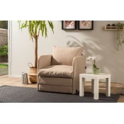Atelier del Sofa Fotelja na rasklapanje Saga Single, 68 x 70 x 66 cm, Bež