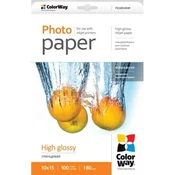 Fotopapier - 10 x 15 cm/180g - lesklý, 100 ks v balení