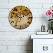Opviq MDF Zidni sat 30cm Šareni