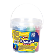Astra Plastelin v vedru 6 barv 480g, 303106001