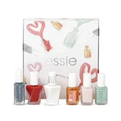 Discovery Set Essie: Vegan Polish Glossy Finish Nail Polish 99 Mint Candy Apple 13.5 ml + Espresso Air Dry Nail Polish 13.5 ml + Rock the Runway Coutu