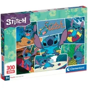 Lilo in Stitch tropska zabava 300-delna super sestavljanka - Clementoni