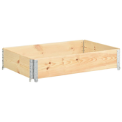shumee Visoka greda 50x100 cm trdna borovina