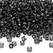 Kašaste perle (seed beads) 4 mm providna siva