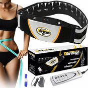 Dexxer 2u1 fitness vibro grijaci masažni pojas za mršavljenje, 125cm