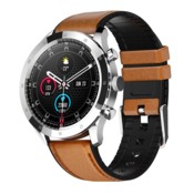 Smartwatch Colmi SKY 5 PLUS (Leather strap / silver)