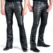Moške hlače (jeans) WORNSTAR - Hellraiser Side Button - Waxed Denim - WSP-HRKSBWX