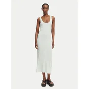 Calvin Klein Jeans Poletna obleka LV047F303G Svetlo zelena Slim Fit