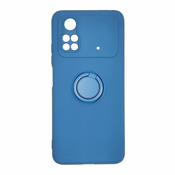 MaxMobile maska za Poco M4 Pro SILICONE ELEGANTE RING: plava