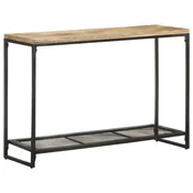 shumee vidaXL Konzolna mizica 110 x 35 x 75 cm masivni mangov les