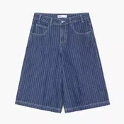 Cropp - Teksas šorts sa printom - navy
